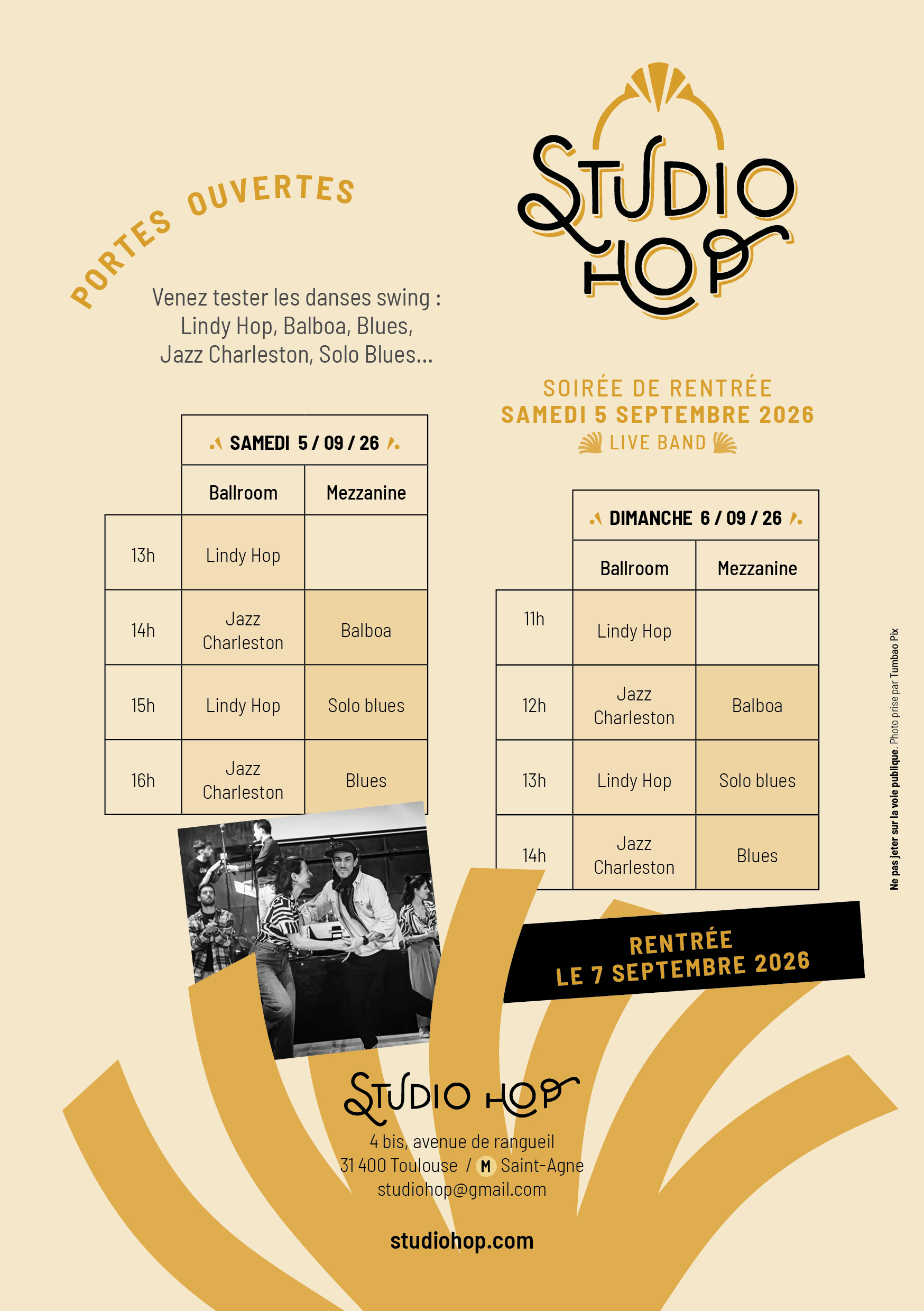 Les portes ouvertes 2027 du Studio Hop